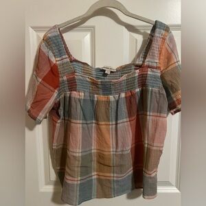 EUC Alexander Jordan colorful top. Size L